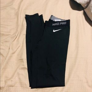 Black nike pro leggings